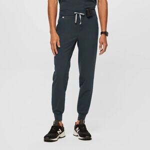 FIGS Mens Tansen Dark Harbor Jogger Scrub Pant Size MS Medium‎ Short